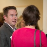 Two guests in conversation